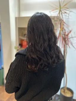 【お試しパーマ】カット➕低温コテ巻き風パーマ¥17000→11880【伊勢崎】