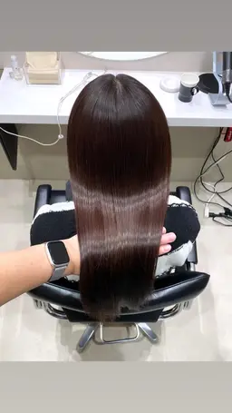 透明感【髪質改善カラー】🌈"業界最新"トステア配合💡絹髪質感トリートメント+イルミナカラー(ロング無し)カラー🩷