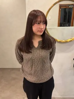 【ご新規様限定】毛先カット + カラー + トリートメント¥13530→¥8250