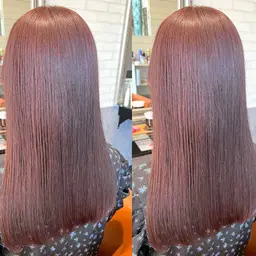 🌈ご新規様人気No3!!【ブリーチ無しで叶える暖色系カラー!】🌈ブリーチ無しダブルカラー➕3STEPトリートメント