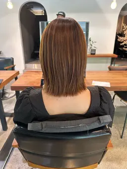 カット+アディクシーカラー+Aujua treatment