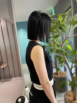 デザインカット+縮毛矯正+トリートメント