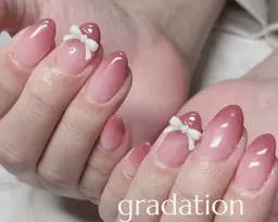 長効果！》ちゅる美爪カラーグラデーション【オフなしの方】⚠️4/3 16:45​〜​のみになります！現金のみ