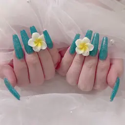 長さだし10本＋ラメカラー✨✨