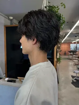 メンズカット＋パーマ