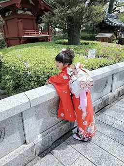 七五三７歳着物レンタル(着付け込み)