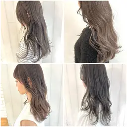 【透け感】透明感カラー&トリートメント