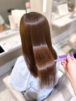 【梅雨時期おすすめ🌟】🌛💧縮毛矯正（フルorリタッチ）💧🌛