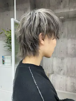 【メンズ】カットパーマ+眉毛カット