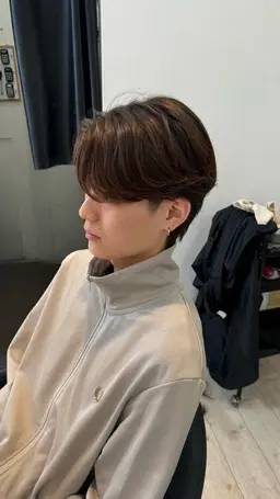 メンズカット・カルマパーマ⛓⚠️髪のダメージやくせ毛の状態によってはパーマをかけられない場合もあります