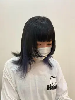 【インナーカラー🎮】インナーカラー＋全体カラー🦖