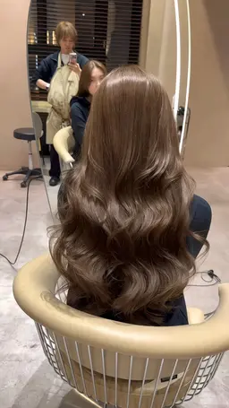 🉐［U24 学生限定］🉐 ブリーチなしWカラー💟 +髪質改善トリートメント🫧ミニモ学割