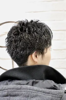 カット+コスメパーマ【ミディアムヘア向き】