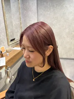 前髪カット【スタイリング剤、スプレーついてる方NG】