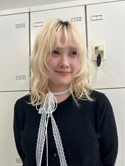 【レディース限定👧🩷】朝のセットが時短になるカット&パーマ🌀