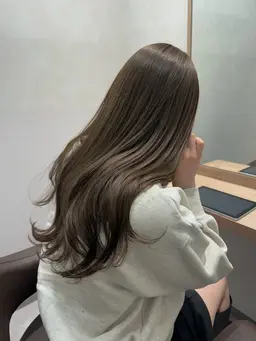 【再来の方限定🤍】似合わせカット+透明感カラー+ミニトリートメント