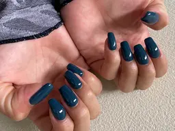 【うる艶×美フォルム】《ハンド・オフ込》モチ◎ちゅるちゅるワンカラーorラメグラ【土日祝・17日以降¥4500】