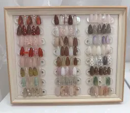 Winter⛄️❄️定額シンプルデザインコース(ベース色変更🉑)💫練習モデル募集