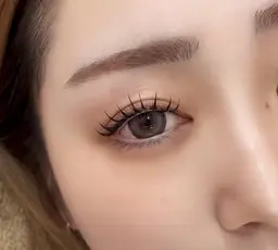 【ぱっちりeye】目元の迫力up♪高持続★束間マツエク　120本