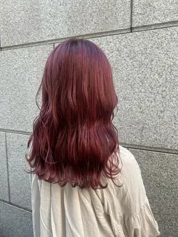 ✨高発色✨🍒暖色系カラー限定クーポン🍒＋卵殻トリートメント