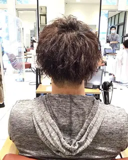 【⭐️動きやセットを楽に🌟】カット&パーマ