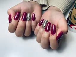 ジェルオフ無料⭐️ジェルワンカラー🩷