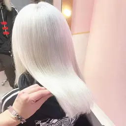 🟫【ダメージ95%カット】🟫ケアブリーチ込み💭【根元リタッチのみ】➕全体カラー➕毛髪補修トリートメント