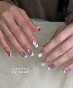 フレンチネイル　(ご新規様オフ込み&他店オフあり)