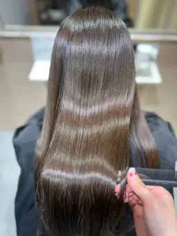 ヒアルロン酸カラー+髪質改善トリートメント (白髪染め変更可) ⚠️詳しくは補足説明をご覧下さい