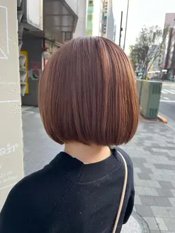 カット+フルカラー+髪質改善トリートメント