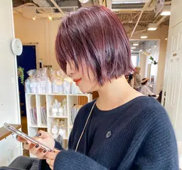 👾20代限定!👾 ドライカット✂︎+髪質改善メテオラカラー+疎水トリートメント