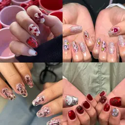 2月ご新規様限定オフ無料💌Valentine Design nail💌