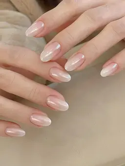 ベビーブーマー+パールミラーネイル💅