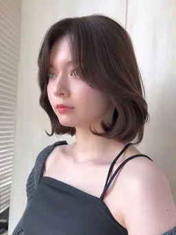 【2月平日限定初回46%オフ⁉️】韓国式🇰🇷カット＋高品質カラー＋トリートメント（半額オプションあり）9500