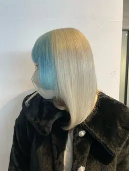 ハイトーンを維持したい方👏🏻ブリーチリタッチカラー🤍