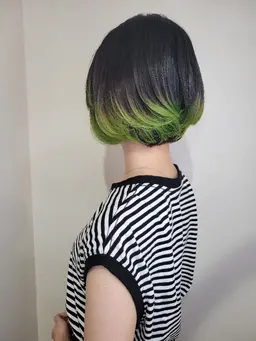 【人気Ｎｏ．2】🌟透明感抜群🌟ブリーチリタッチorインナーカラーorグラデーション&カット&ケアTr♥