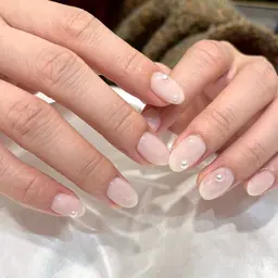 パラジェル使用💞シンプル、オフィスネイル オフなし