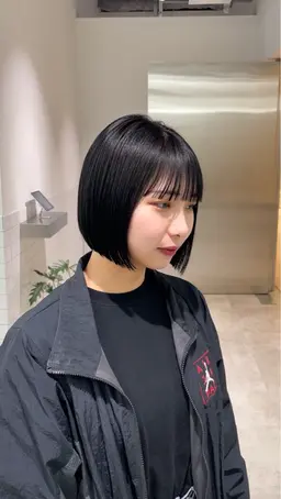 カット＋髪質改善ストレート