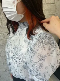 🌸インナーカラー(ブリーチ1回+オンカラー)🌸