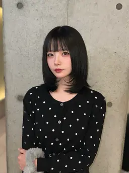 🌙2月限定｜デザインカット＋髪質改善カラー 🕯️ 形も艶も最高仕上がり