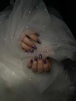 【ジェル】300色から選べるマグネットネイル💅パーツ付け放題🌟★フィルイン対応★オフ・ケア込み