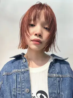 【人気No.1】レイヤーボブカット＋透明感カラー