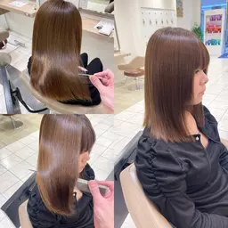 ▫️カット+顔周り縮毛矯正+カラー【施術時間180分〜】最終受付時間16時⚠️注意事項確認の上ご予約お願いします!