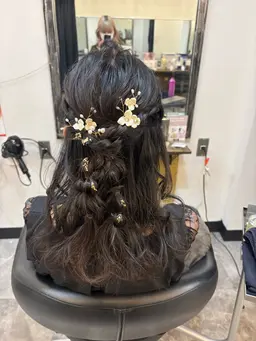 【⚠︎︎日時ご相談】お呼ばれヘアセット🤍🕊