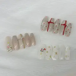 【👑人気No.1👑】12月限定⁎⁺˳✧༚トレンドデザイン(オフケア込み❤️)※カラー変更・パーツ位置変更🆗