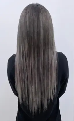 ケアブリーチカラー＋シールエクステロング(40枚ー100枚の間でお選び下さい)