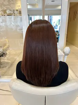 💜白髪染めカラー＋プチトリートメント