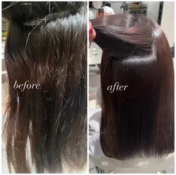 【💗艶髪ストレート💗】カット✂️➕縮毛矯正➕トリートメント