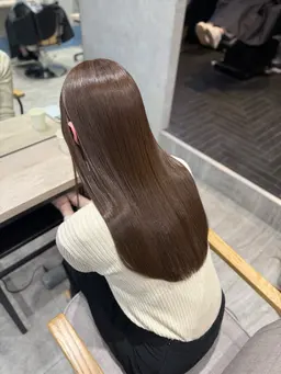 透明感カラー➕トリートメント