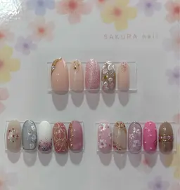 【他店オフあり】オフ代無料/当日予約限定！ジェルネイルワンカラー+春デザインアート２本サービス☆